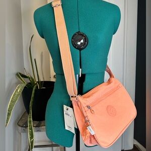 Kipling Callie Coral Crossbody Bag NWT